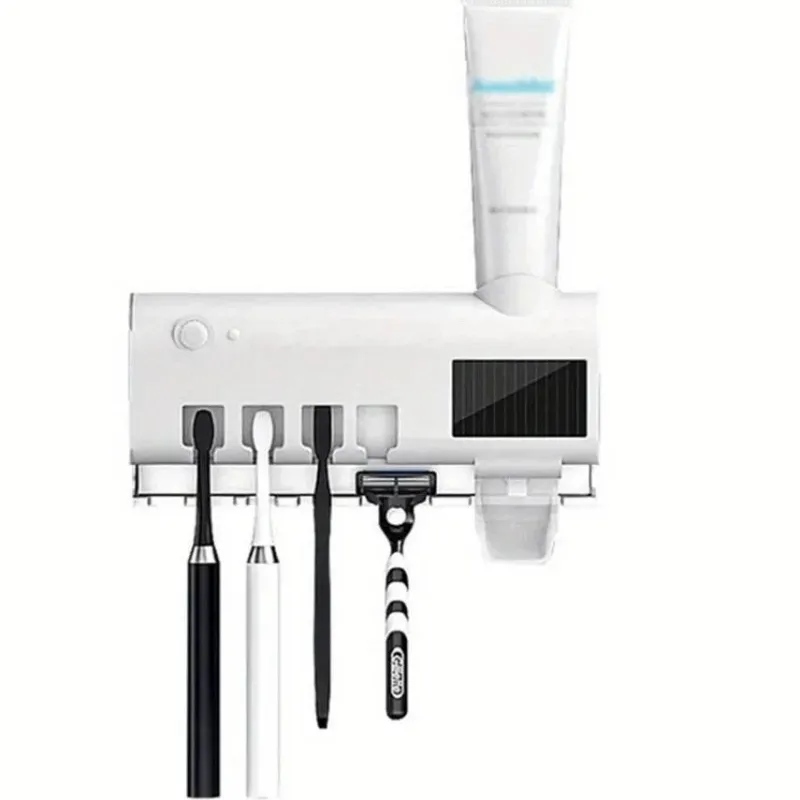 The Blissful Bath Badezimmer-Automatischer Zahnpastaspender - Badezimmer-Organizer und -Halter