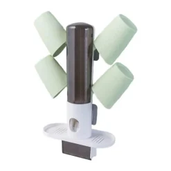 The Blissful Bath Badezimmer-Automatischer Zahnpastaspender – Wandmontierter Organizer und Halter