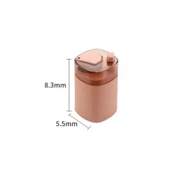 Tom Küche & Esszimmer-Auatischer Zahnstocherspender – Umweltfreundliche Aufbewahrung aus Weizenstroh für eine bequeme Nutzung