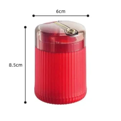 The Decor Haven Küche & Esszimmer-Automatischer Zahnstocherspender - Eleganter Pop-Up-Halter