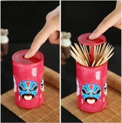 Space Savvy Küche & Esszimmer-Automatischer Zahnstocherspender - Kreativer Pop-up-Halter