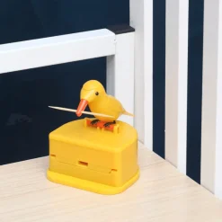 Deco Küche & Esszimmer-Automatischer Zahnstocherhalter – süßes kleines Vogel-Design