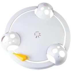 Decor Haustierzubehör-Automatisches Katzenspielzeug – Interaktives Drehspiel für Katzen