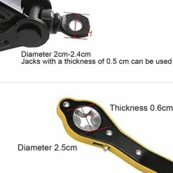 Cozy Living Autozubehör|Automobilindustrie-Auto-Ratschenschlüssel – Schnelles Automechaniker-Reparaturwerkzeug