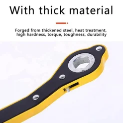 Cozy Living Autozubehör|Automobilindustrie-Auto-Ratschenschlüssel – Schnelles Automechaniker-Reparaturwerkzeug