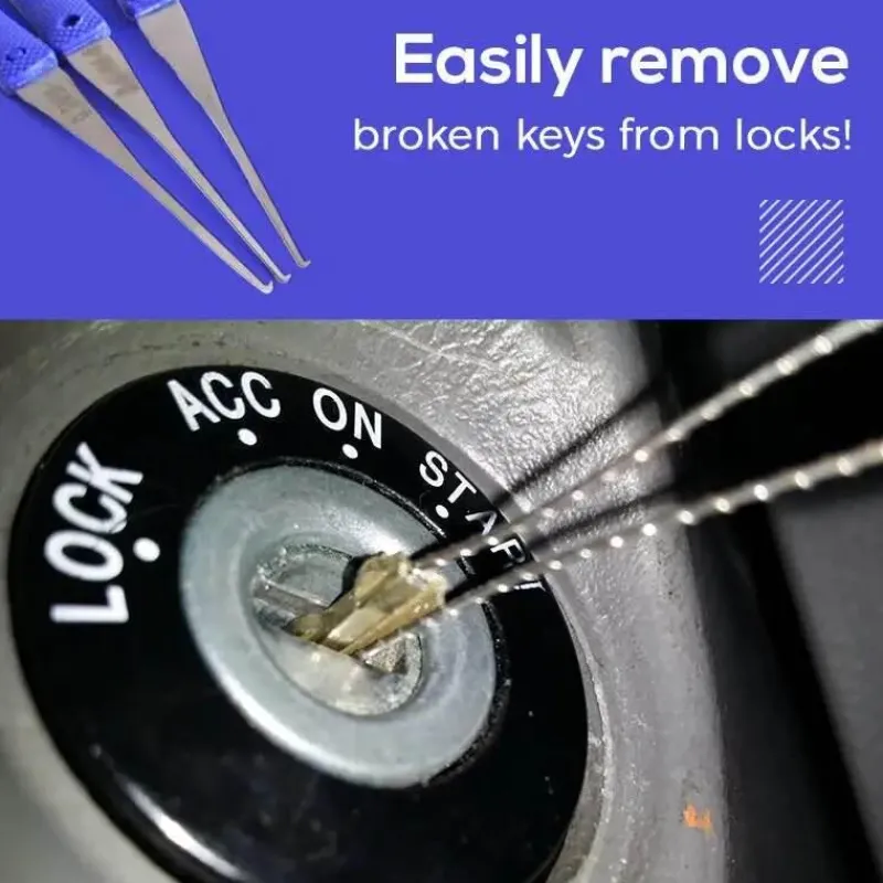 The Decor Haven Autozubehör|Automobilindustrie-Autoschlüssel-Reparaturset – Professionelles Schloss-Reparaturset