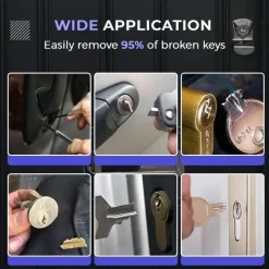 The Decor Haven Autozubehör|Automobilindustrie-Autoschlüssel-Reparaturset – Professionelles Schloss-Reparaturset