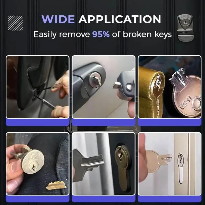 The Decor Haven Autozubehör|Automobilindustrie-Autoschlüssel-Reparaturset – Professionelles Schloss-Reparaturset