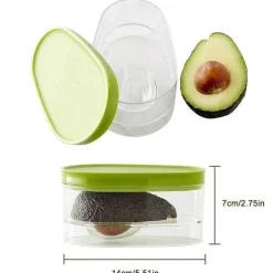 Deco Küche & Esszimmer-Avocado Saver – Frischehalter für halbe Avocados aus Silikon