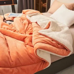 Cozy Haven Bettzeug-Axelle Plüsch-Überwurfdecke – weiche, gemütliche Decke