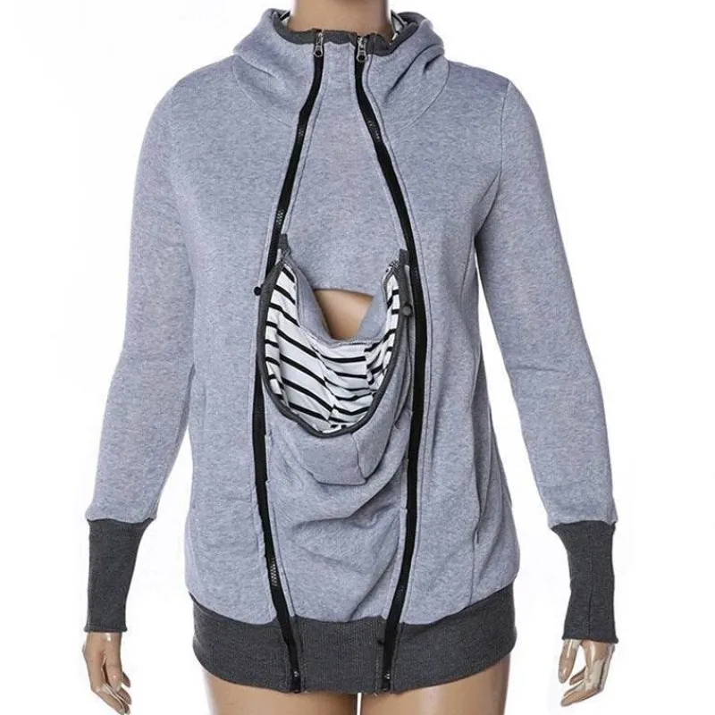 The Decor Haven Babykleidung|Babykleidung-Baby Carrier Hoodie – Bequemes Sweatshirt zum Tragen