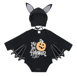 The Decor Haven Babykleidung|Babykleidung-Baby Fledermaus Halloween Kostüm - Süßer gruseliger Onesie