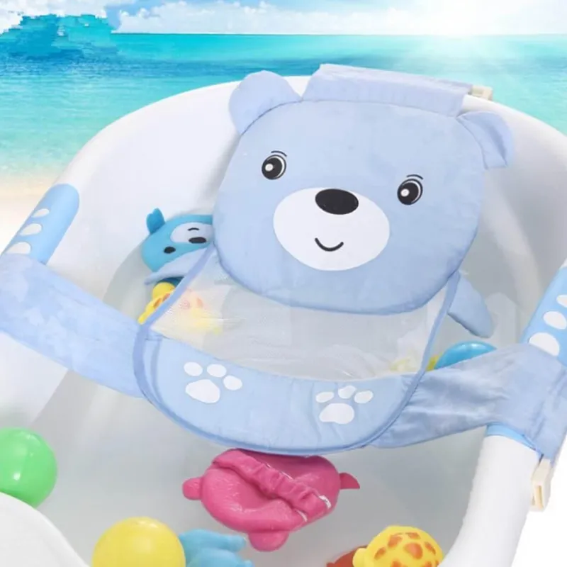 Kinder The Decor Haven Kinderwagen & Zubehör-Baby-Badenetz – Cartoon-Badehilfe für Kleinkinder