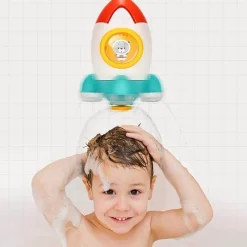 Aqua Essence Babyspielzeug|Badezimmer-Baby-Baderaketen-Sprühspielzeug – Lustiges Wasserspielzubehör