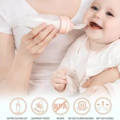 Kinder The Decor Haven Kinderwagen & Zubehör-Baby-Flasche – Löffelaufsatz für einfaches Füttern