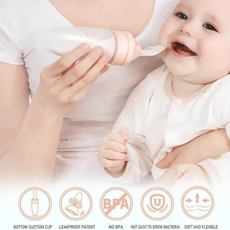 Kinder The Decor Haven Kinderwagen & Zubehör-Baby-Flasche – Löffelaufsatz für einfaches Füttern