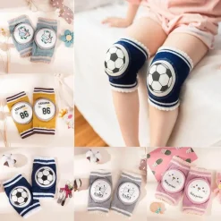 Kinder The Decor Haven Kinderwagen & Zubehör-Baby-Knieschoner aus Baumwolle – Anti-Rutsch-Krabbelschutz für Babys