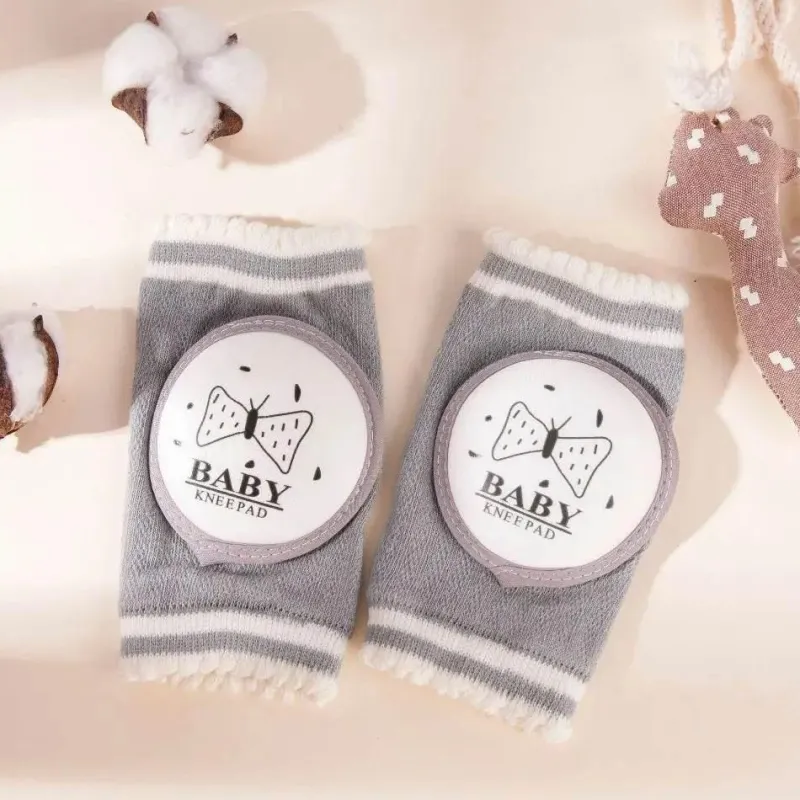 Kinder The Decor Haven Kinderwagen & Zubehör-Baby-Knieschoner aus Baumwolle – Anti-Rutsch-Krabbelschutz für Babys