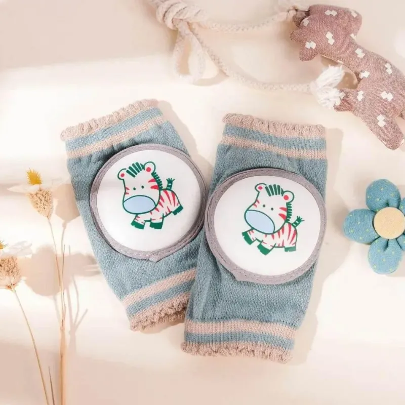 Kinder The Decor Haven Kinderwagen & Zubehör-Baby-Knieschoner aus Baumwolle – Anti-Rutsch-Krabbelschutz für Babys