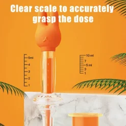 Kinder The Decor Haven Kinderwagen & Zubehör-Baby-Medizinspender - Fütterungswerkzeug mit Cartoon-Bär