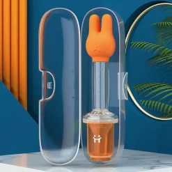 Kinder The Decor Haven Kinderwagen & Zubehör-Baby-Medizinspender - Fütterungswerkzeug mit Cartoon-Bär