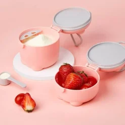 Kinder The Decor Haven Kinderwagen & Zubehör-Babymilchpulver-Organizer – praktische Aufbewahrungsbox für einfaches Füttern