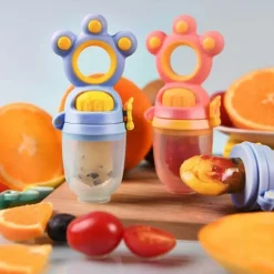 Kinder The Decor Haven Kinderwagen & Zubehör-Baby-Obstfütterer - Knabberstab zum Mahlen von frischem Obst