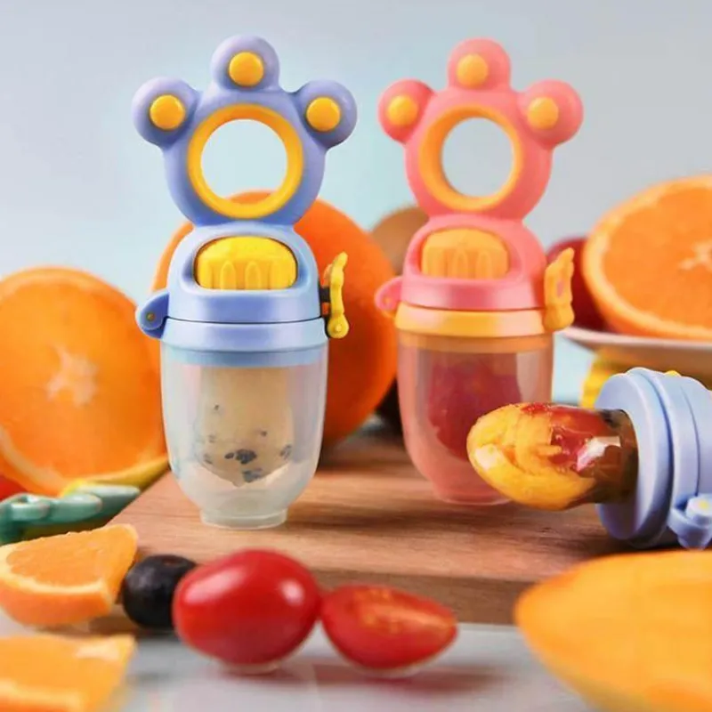 Kinder The Decor Haven Kinderwagen & Zubehör-Baby-Obstfütterer - Knabberstab zum Mahlen von frischem Obst