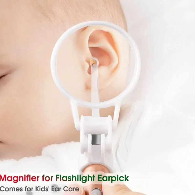 Kinder The Relaxation Nook Kinderwagen & Zubehör|Männerpflege-Baby-Ohrreiniger-Tool – Sanfter Ohrenschmalzentferner mit Taschenlampe