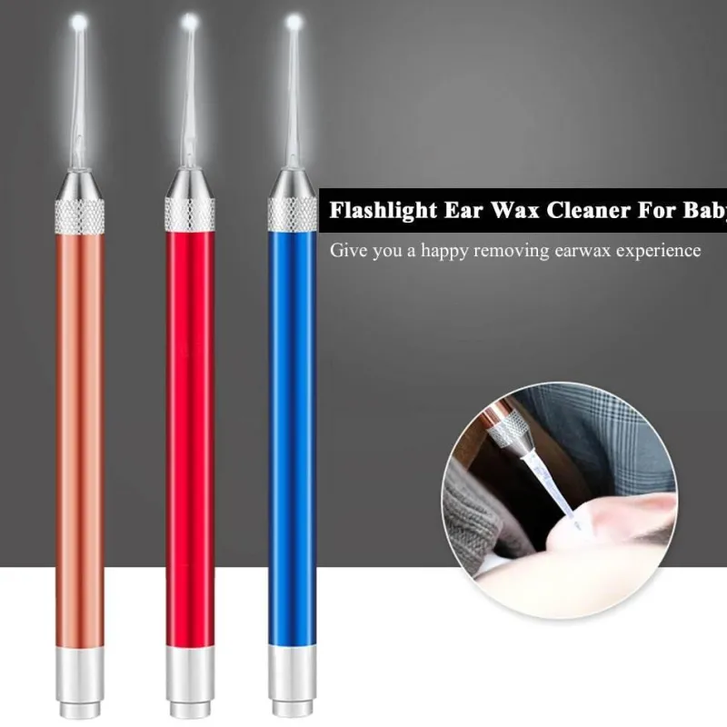 Kinder The Relaxation Nook Kinderwagen & Zubehör|Männerpflege-Baby-Ohrreiniger-Tool – Sanfter Ohrenschmalzentferner mit Taschenlampe