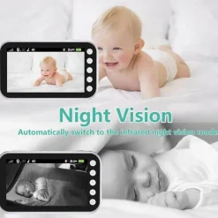 Kinder The Decor Haven Kinderwagen & Zubehör|Gadgets Für Zuhause-Babyphone-Kamera – Schlaflieder mit Nachtsicht