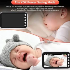 Kinder The Decor Haven Kinderwagen & Zubehör|Gadgets Für Zuhause-Babyphone-Kamera – Schlaflieder mit Nachtsicht