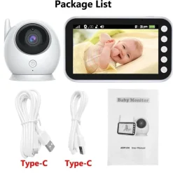 Kinder The Decor Haven Kinderwagen & Zubehör|Gadgets Für Zuhause-Babyphone-Kamera – Schlaflieder mit Nachtsicht