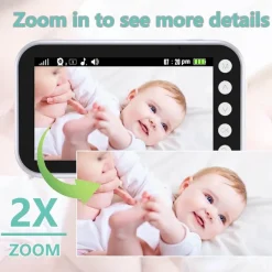 Kinder The Decor Haven Kinderwagen & Zubehör|Gadgets Für Zuhause-Babyphone-Kamera – Schlaflieder mit Nachtsicht