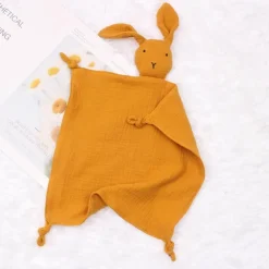 Kinder The Decor Haven Kinderwagen & Zubehör|Babyspielzeug-Baby-Schmusetuch aus Baumwolle mit Häschenmotiv – weiche Bettwäsche fürs Kinderzimmer