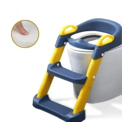 Kinder Aqua Essence Kinderwagen & Zubehör|Babyspielzeug-Baby-Töpfchen-Trainingsleitersitz – verstellbarer Toilettentrainer für Kinder