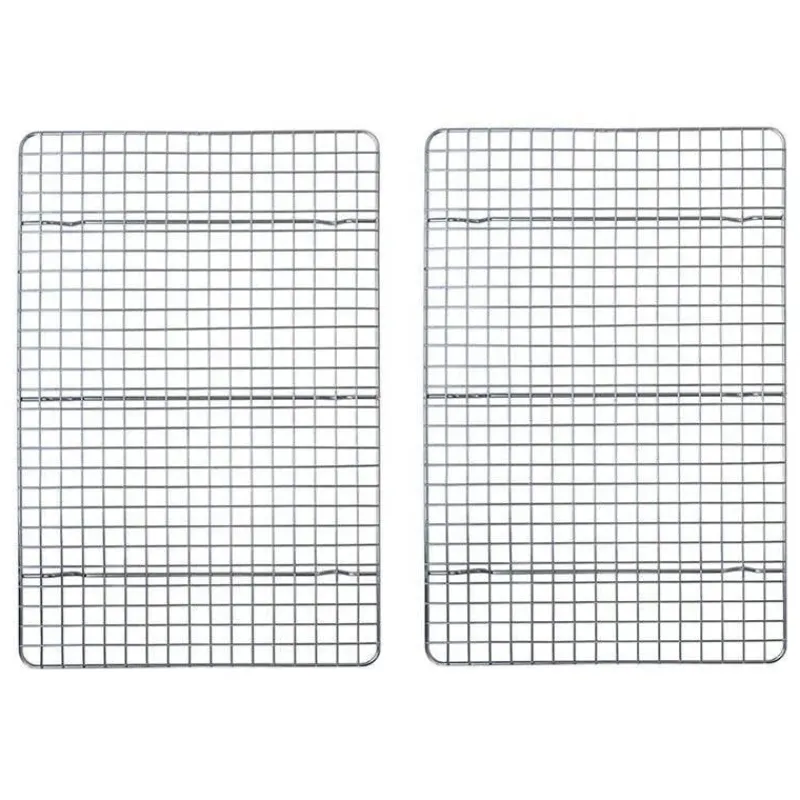 Tom Küche & Esszimmer-Backblech aus Edelstahl mit herausnehmbarem Kühlgitter – vielseitiges Backgeschirr-Set