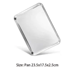 Tom Küche & Esszimmer-Backblech aus Edelstahl mit herausnehmbarem Kühlgitter – vielseitiges Backgeschirr-Set