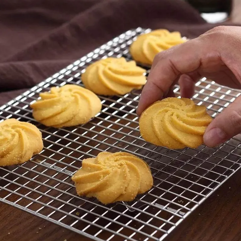 Tom Küche & Esszimmer-Backblech aus Edelstahl mit herausnehmbarem Kühlgitter – vielseitiges Backgeschirr-Set