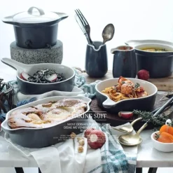 Comfort u0026 Style Küche & Esszimmer-Backgeschirr-Set aus Porzellan – Luxus-Backutensilien aus Keramik