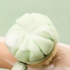 The Blissful Bath Badezimmer-Badebürste mit langem Griff – Ultraweiche Körperreinigungsbürste