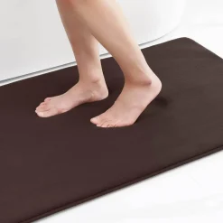 The Blissful Bath Badezimmer-Badematte aus Memory-Schaum – schnell absorbierendes Anti-Rutsch-Design