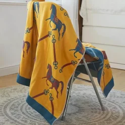 Wrap u0026 Relax Bettzeug-Badetuch aus nordischer Baumwollgaze – weich, saugfähig, schnelltrocknend, 90 x 180 cm