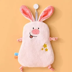 Tom Küche & Esszimmer-Badetuch für Kinder mit Cartoon-Tiermotiv – weicher, saugfähiger Korallensamt zum gemütlichen Abtrocknen