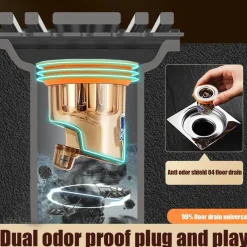 The Blissful Bath Badezimmer-Badezimmer-Abflussfilter – Abflussschutz gegen Gerüche