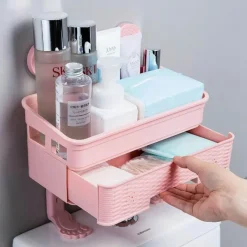 Tranquil Waters Badezimmer-Badezimmer-Aufbewahrungsregal - Mehrschichtiger Organizer