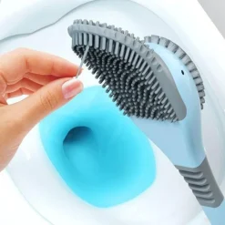 The Blissful Bath Badezimmer-Badezimmerbürste in Entenform aus Silikon – weiches Reinigungswerkzeug für einfaches Schrubben