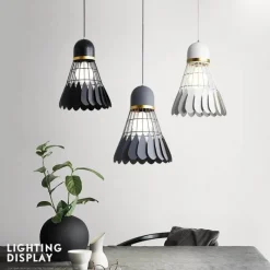 Comfort u0026 Style Beleuchtung-Badminton Chandelier Lamp - Elegant Sports Lighting Fixture