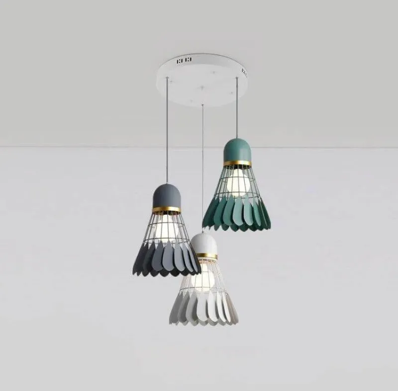 Comfort u0026 Style Beleuchtung-Badminton Chandelier Lamp - Elegant Sports Lighting Fixture