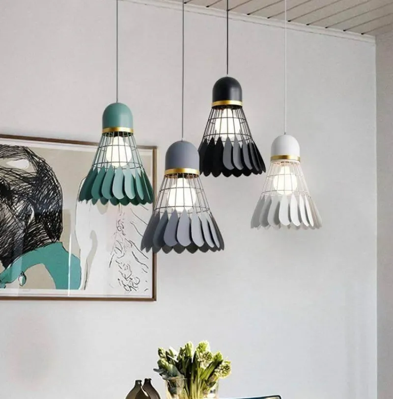 Comfort u0026 Style Beleuchtung-Badminton Chandelier Lamp - Elegant Sports Lighting Fixture